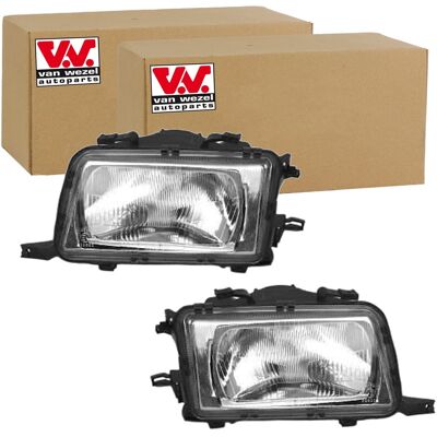 2x Van Wezel H4 Scheinwerfer Set Links+rechts Passend Für Audi 80: Hauptscheinwerfer Abakus: 4411131llde Alkar: 2705484 Audi: 893941029e Audi: 8939410 2x Van Wezel H4 Scheinwerfer Set Links+rechts Passend Für Audi 80: Hauptscheinwerfer Abakus: 4411131llde Alkar: 2705484 Audi: 893941029e Audi: 8939410