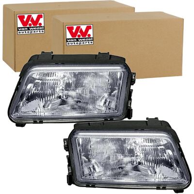 2x Van Wezel H4 Scheinwerfer Set Links+rechts Passend Für Audi A4: Hauptscheinwerfer Abakus: 4411124rlde Alkar: 2702502 Alkar: 2742502 Audi: 8d0941030 2x Van Wezel H4 Scheinwerfer Set Links+rechts Passend Für Audi A4: Hauptscheinwerfer Abakus: 4411124rlde Alkar: 2702502 Alkar: 2742502 Audi: 8d0941030