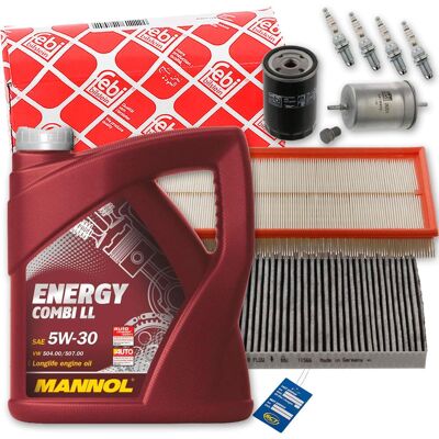 Febi Bilstein Febi Filter Set+motoröl 5w30 1.6 1.8 2.0 Für Vw Golf 4 Bora Audi A3 8l Octavia: Teilesatz, Inspektion Audi: 06a115561bs1 Skoda: 06a115561bs1 Vw: 06a11 Febi Bilstein Febi Filter Set+motoröl 5w30 1.6 1.8 2.0 Für Vw Golf 4 Bora Audi A3 8l Octavia: Teilesatz, Inspektion Audi: 06a115561bs1 Skoda: 06a115561bs1 Vw: 06a11