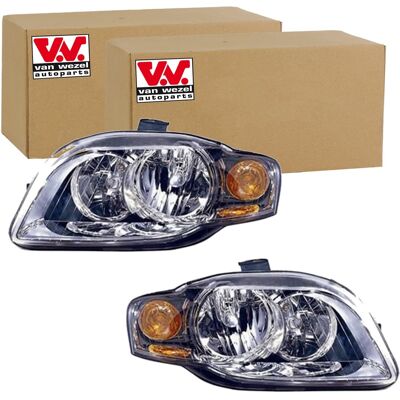 2x Van Wezel H7/h7 Scheinwerfer Set Links+rechts Passend Für Audi A4: Hauptscheinwerfer Alkar: 2745503 Audi: 8e0941003aj Diederichs: 1017181 Diederich 2x Van Wezel H7/h7 Scheinwerfer Set Links+rechts Passend Für Audi A4: Hauptscheinwerfer Alkar: 2745503 Audi: 8e0941003aj Diederichs: 1017181 Diederich