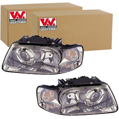2x Van Wezel H7/h1 Scheinwerfer Set Links+rechts Passend Für Audi A3: Hauptscheinwerfer Abakus: 4411160rldem Alkar: 2746500 Audi: 8l0941004af Audi: 8l 2x Van Wezel H7/h1 Scheinwerfer Set Links+rechts Passend Für Audi A3: Hauptscheinwerfer Abakus: 4411160rldem Alkar: 2746500 Audi: 8l0941004af Audi: 8l