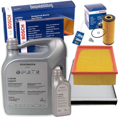 Bosch Filter Inspektions Set Satz+0w30 Motoröl Für Vw Passat 3b Audi A4 2.5 Tdi: Ölfilter 059115561a, 059115561b, 059115562, 59115562 Luftfilter 05813 Bosch Filter Inspektions Set Satz+0w30 Motoröl Für Vw Passat 3b Audi A4 2.5 Tdi: Ölfilter 059115561a, 059115561b, 059115562, 59115562 Luftfilter 05813