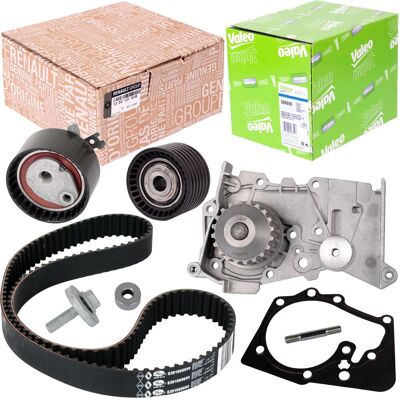 RENAULT + VALEO Original Renault Zahnriemen-satz + Valeo Wasserpumpe Für Clio Ii Megane 1.4/1.6: RENAULT + VALEO Original Renault Zahnriemen-satz + Valeo Wasserpumpe Für Clio Ii Megane 1.4/1.6: