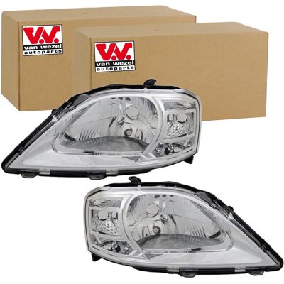 2x Van Wezel H4 Scheinwerfer Set Links+rechts Passend Für Dacia Logan: Hauptscheinwerfer Alkar: 2756721 Dacia: 260102635r Dacia: 8200744754 Diederichs 2x Van Wezel H4 Scheinwerfer Set Links+rechts Passend Für Dacia Logan: Hauptscheinwerfer Alkar: 2756721 Dacia: 260102635r Dacia: 8200744754 Diederichs
