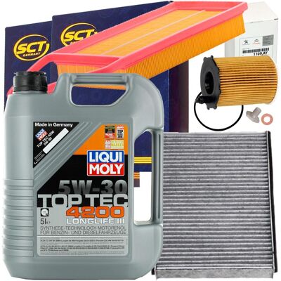 Hausmarke Filterset+liqui Moly 5w30 Öl Passend Für Citroen 1.4 Hdi C2 C3 Peugeot 1007 307: Inspektionskit Citroën: 1109ay Citroën: 1109t3 Citroën: 1109y2 Citroë Hausmarke Filterset+liqui Moly 5w30 Öl Passend Für Citroen 1.4 Hdi C2 C3 Peugeot 1007 307: Inspektionskit Citroën: 1109ay Citroën: 1109t3 Citroën: 1109y2 Citroë