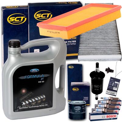 Hausmarke Filterset+zündkerzen+original Ford 5w30 Motoröl Passend Für Focus I 1.4+1.6 16v: Inspektionskit Ford: 1121106 Ford: 1139654 Ford: 1382861 Ford: 145232 Hausmarke Filterset+zündkerzen+original Ford 5w30 Motoröl Passend Für Focus I 1.4+1.6 16v: Inspektionskit Ford: 1121106 Ford: 1139654 Ford: 1382861 Ford: 145232