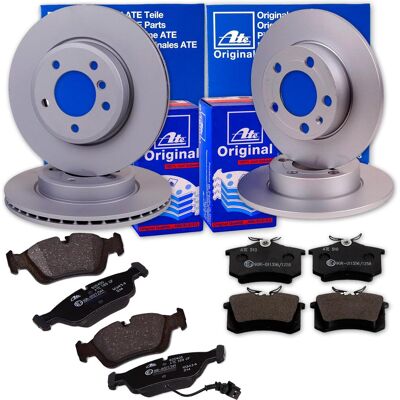 Ate Bremsscheiben + Beläge Vorne + Hinten Für Vw Golf 5 6 Audi A3 8p Yeti Leon: Bremsscheibe: 1k0615301aa, 5c0615301b, Bremsbelagsatz: 1k0698151, 1k06 Ate Bremsscheiben + Beläge Vorne + Hinten Für Vw Golf 5 6 Audi A3 8p Yeti Leon: Bremsscheibe: 1k0615301aa, 5c0615301b, Bremsbelagsatz: 1k0698151, 1k06