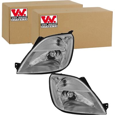 2x Van Wezel H4 Scheinwerfer Set Links+rechts Passend Für Ford Fiesta: Hauptscheinwerfer Abakus: 4311146lldem Abakus: 4311153lldem Abakus: 4311153rlde 2x Van Wezel H4 Scheinwerfer Set Links+rechts Passend Für Ford Fiesta: Hauptscheinwerfer Abakus: 4311146lldem Abakus: 4311153lldem Abakus: 4311153rlde