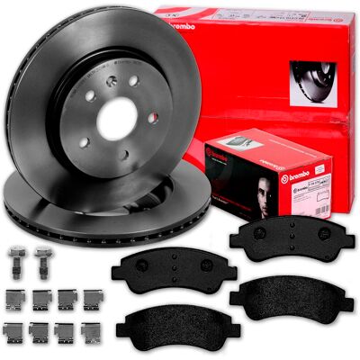 Brembo Bremsscheiben 266mm + Beläge Vorne Für Citroen Berlingo + Peugeot Partner: Bremsscheibe: 1613191380, 1618890480, 1626264080, 1629058880, 4246w1 Brembo Bremsscheiben 266mm + Beläge Vorne Für Citroen Berlingo + Peugeot Partner: Bremsscheibe: 1613191380, 1618890480, 1626264080, 1629058880, 4246w1