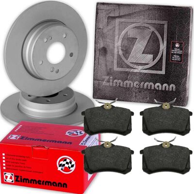 Zimmermann Bremsscheiben + Beläge Hinten Passend Für Citroen Berlingo C4 C2 C3: Zimmermann Bremsscheiben + Beläge Hinten Passend Für Citroen Berlingo C4 C2 C3: