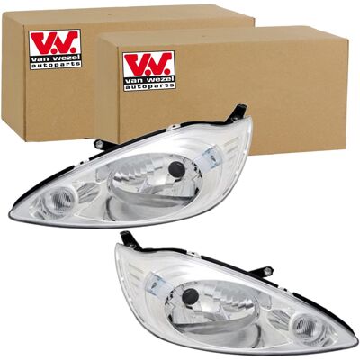 2x Van Wezel H4 Scheinwerfer Set Links+rechts Passend Für Ford Ka: Hauptscheinwerfer Abakus: 4311190lmldem Abakus: 4311190rmldem Alkar: 2741382 Dieder 2x Van Wezel H4 Scheinwerfer Set Links+rechts Passend Für Ford Ka: Hauptscheinwerfer Abakus: 4311190lmldem Abakus: 4311190rmldem Alkar: 2741382 Dieder