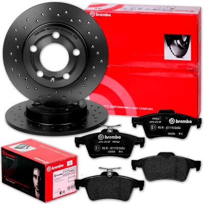 Brembo Gelochte Bremsscheiben + Beläge Hinten Passend Für Citroen C5 Iii + Break: Bremsbelagsatz, Scheibenbremse A.b.s.: 37216 A.b.s.: 37477 Abakus: 2 Brembo Gelochte Bremsscheiben + Beläge Hinten Passend Für Citroen C5 Iii + Break: Bremsbelagsatz, Scheibenbremse A.b.s.: 37216 A.b.s.: 37477 Abakus: 2