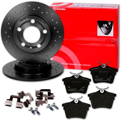 Brembo Gelochte Bremsscheiben + Beläge Hinten Passend Für Peugeot 407 Citroen C5: Bremsscheibe A.b.s.: 17555 Abakus: 23104102 Abakus: 231041022 Aisin: Brembo Gelochte Bremsscheiben + Beläge Hinten Passend Für Peugeot 407 Citroen C5: Bremsscheibe A.b.s.: 17555 Abakus: 23104102 Abakus: 231041022 Aisin: