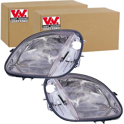 2x Van Wezel H7/h7 Scheinwerfer Set Links+rechts Passend Für Mercedes-benz Slk: Hauptscheinwerfer Diederichs: 1635980 Johns: 507010 Magneti Marelli: 7 2x Van Wezel H7/h7 Scheinwerfer Set Links+rechts Passend Für Mercedes-benz Slk: Hauptscheinwerfer Diederichs: 1635980 Johns: 507010 Magneti Marelli: 7