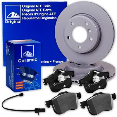 Ate Bremsscheiben 320mm + Ceramic Beläge + Warnkontakt Vorne Für Audi Q5 8r: Bremsscheibe: 8r0615301b, 8r0615301c, 8r0615301e, 8r0615301g Bremsbelagsa Ate Bremsscheiben 320mm + Ceramic Beläge + Warnkontakt Vorne Für Audi Q5 8r: Bremsscheibe: 8r0615301b, 8r0615301c, 8r0615301e, 8r0615301g Bremsbelagsa