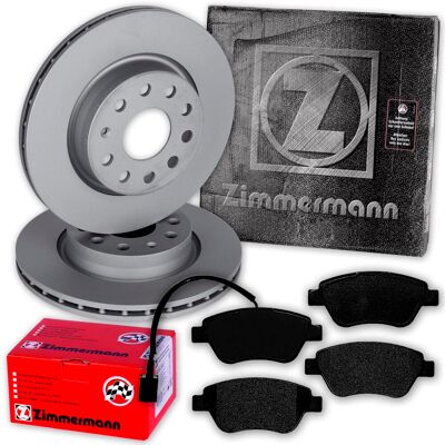 Zimmermann Bremsscheiben + Beläge Vorne Passend Für Peugeot Bipper Citroen Nemo: Bremsscheibe: 424974, 4249l2 Bremsbelagsatz, Scheibenbremse: 425406, Zimmermann Bremsscheiben + Beläge Vorne Passend Für Peugeot Bipper Citroen Nemo: Bremsscheibe: 424974, 4249l2 Bremsbelagsatz, Scheibenbremse: 425406,
