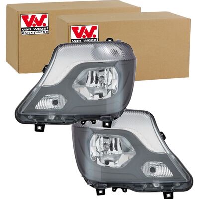 2x Van Wezel H7/h7 Scheinwerfer Set Links+rechts Passend Für Mercedes-benz: Hauptscheinwerfer Diederichs: 1663180 Dpa: 91221102 Hella: 1ed011030121 Kl 2x Van Wezel H7/h7 Scheinwerfer Set Links+rechts Passend Für Mercedes-benz: Hauptscheinwerfer Diederichs: 1663180 Dpa: 91221102 Hella: 1ed011030121 Kl