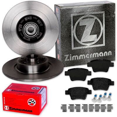 Zimmermann Bremsen-Set 249mm Hinten für Peugeot 207 307 Zimmermann Bremsen-Set 249mm Hinten für Peugeot 207 307