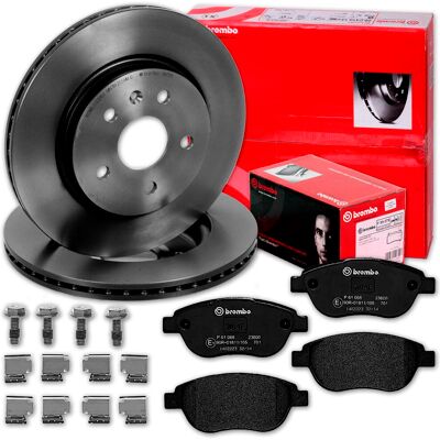 Brembo Bremsscheiben + Beläge Vorne Passend Für Citroen C3 Ii + C3 Picasso + Ds3: Bremsscheibe: Citroën: 4246w2, 4246w8, 424917, 424918, 424984, 4249j Brembo Bremsscheiben + Beläge Vorne Passend Für Citroen C3 Ii + C3 Picasso + Ds3: Bremsscheibe: Citroën: 4246w2, 4246w8, 424917, 424918, 424984, 4249j