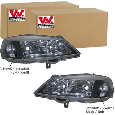 2x Van Wezel H7/hb3 Scheinwerfer Set Links+rechts Passend Für Opel Astra: Hauptscheinwerfer Abakus: 4421116lldem2 Alkar: 2751437 Diederichs: 1805087 D 2x Van Wezel H7/hb3 Scheinwerfer Set Links+rechts Passend Für Opel Astra: Hauptscheinwerfer Abakus: 4421116lldem2 Alkar: 2751437 Diederichs: 1805087 D