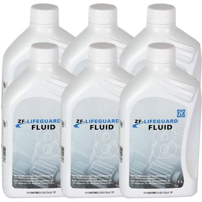6l Zf-lifeguard Fluide 8 8hp-automatikgetriebeöl Getriebeöl: 6l Zf-lifeguard Fluide 8 8hp-automatikgetriebeöl Getriebeöl: