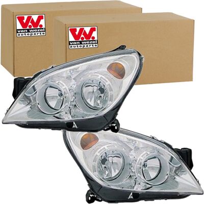 2x Van Wezel H7/h1 Scheinwerfer Set Links+rechts Passend Für Opel Astra: Hauptscheinwerfer Abakus: 4421140rmlemn1 Alkar: 2752438 Diederichs: 1806180 D 2x Van Wezel H7/h1 Scheinwerfer Set Links+rechts Passend Für Opel Astra: Hauptscheinwerfer Abakus: 4421140rmlemn1 Alkar: 2752438 Diederichs: 1806180 D