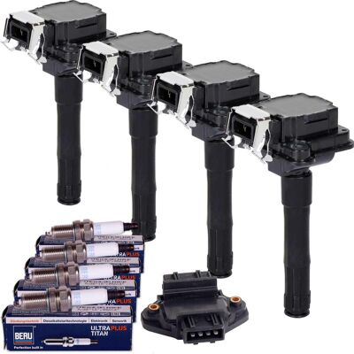 Hausmarke+Beru 4x Zündspule Endstufe 4x Beru Zündkerzen Upt12p 1.8 T Für Audi A4 Golf Iv Bora: Steuergerät, Zündanlage Audi: 4d0905351 Audi: 8d0905351 Ford: 95vw12a2 Hausmarke+Beru 4x Zündspule Endstufe 4x Beru Zündkerzen Upt12p 1.8 T Für Audi A4 Golf Iv Bora: Steuergerät, Zündanlage Audi: 4d0905351 Audi: 8d0905351 Ford: 95vw12a2