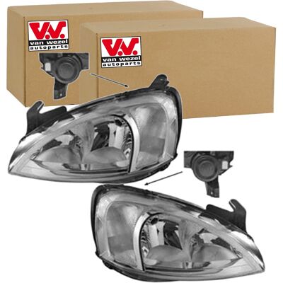2x Van Wezel H7/h7 Scheinwerfer Set Links+rechts Passend Für Opel Combo Corsa: Hauptscheinwerfer Abakus: 4421125rldem Abakus: 4421138rldem Alkar: 2742 2x Van Wezel H7/h7 Scheinwerfer Set Links+rechts Passend Für Opel Combo Corsa: Hauptscheinwerfer Abakus: 4421125rldem Abakus: 4421138rldem Alkar: 2742
