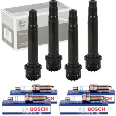 Bosch 4x Zündspule + Zündkerzen Passend Für Nissan Almera Ii (n16) Primera (p11): Nissan: 22401jd01b Nissan: 224018h514 Nissan: 224018h515 Nissan: 224486n00 Bosch 4x Zündspule + Zündkerzen Passend Für Nissan Almera Ii (n16) Primera (p11): Nissan: 22401jd01b Nissan: 224018h514 Nissan: 224018h515 Nissan: 224486n00