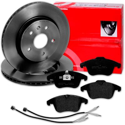 Brembo Bremsscheiben + Beläge Vorne Passend Für Citroen C5 3 Rd Rw + Peugeot 407: Bremsscheibe: 424924, 1611841980, 1618865180, 424925, 424992, 4249k0 Brembo Bremsscheiben + Beläge Vorne Passend Für Citroen C5 3 Rd Rw + Peugeot 407: Bremsscheibe: 424924, 1611841980, 1618865180, 424925, 424992, 4249k0