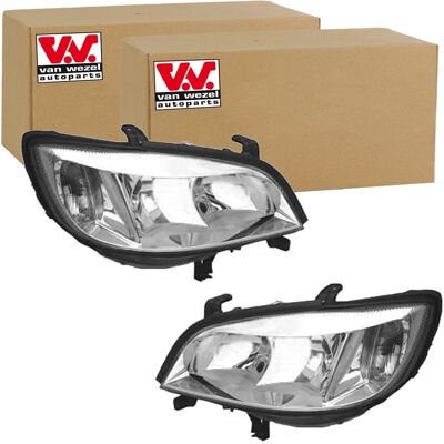 2x Van Wezel H7 Scheinwerfer Set Links+rechts Passend Für Opel Zafira: Hauptscheinwerfer Abakus: 4421122lldbem Abakus: 4421122lldem Alkar: 2741440 Die 2x Van Wezel H7 Scheinwerfer Set Links+rechts Passend Für Opel Zafira: Hauptscheinwerfer Abakus: 4421122lldbem Abakus: 4421122lldem Alkar: 2741440 Die