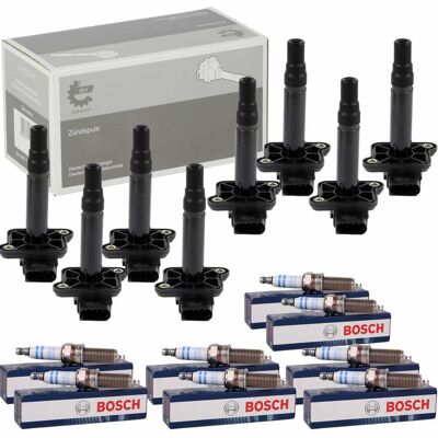 8x Skv Zündspule + 8x Bosch Zündkerzen Für Audi A6 (4b2, C5) A8 (4d2, 4d8): Audi: 06b905105 Audi: 06b905115 Audi: 06b905115b Audi: 06b905115e 8x Skv Zündspule + 8x Bosch Zündkerzen Für Audi A6 (4b2, C5) A8 (4d2, 4d8): Audi: 06b905105 Audi: 06b905115 Audi: 06b905115b Audi: 06b905115e