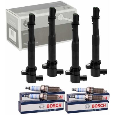 4x Skv Zündspule + Bosch Zündkerzen Passend Für Fiat Doblo (223) Stilo (192): Fiat: 46777286 Fiat: 55180004 Fiat: 46417010 Fiat: 46480362 Fiat: 465319 4x Skv Zündspule + Bosch Zündkerzen Passend Für Fiat Doblo (223) Stilo (192): Fiat: 46777286 Fiat: 55180004 Fiat: 46417010 Fiat: 46480362 Fiat: 465319