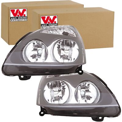 2x Van Wezel H7/h1 Scheinwerfer Set Links+rechts Passend Für Renault Clio: Hauptscheinwerfer Abakus: 5511138rldem6 Alkar: 2746173 Diederichs: 4413186 2x Van Wezel H7/h1 Scheinwerfer Set Links+rechts Passend Für Renault Clio: Hauptscheinwerfer Abakus: 5511138rldem6 Alkar: 2746173 Diederichs: 4413186