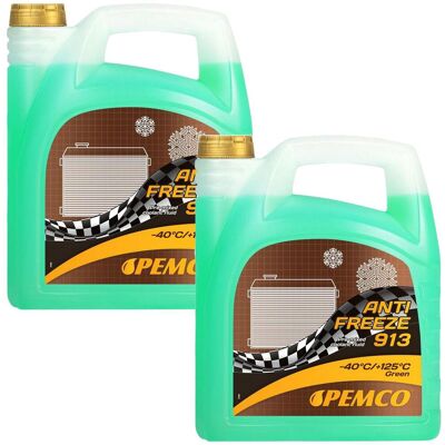 MANNOL 2x5l Pemco 913 Grün -40°c Kühlerfrostschutz Fertigmischung Passend Für Sae J1034: MANNOL 2x5l Pemco 913 Grün -40°c Kühlerfrostschutz Fertigmischung Passend Für Sae J1034: