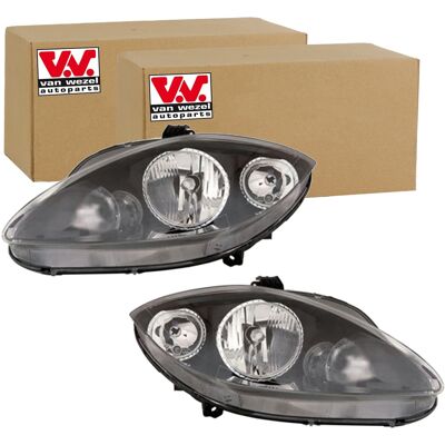 2x Van Wezel H7/h1 Scheinwerfer Set Links+rechts Passend Für Seat Altea Leon: Hauptscheinwerfer Abakus: 4451125lldem2 Alkar: 2741095 Diederichs: 74323 2x Van Wezel H7/h1 Scheinwerfer Set Links+rechts Passend Für Seat Altea Leon: Hauptscheinwerfer Abakus: 4451125lldem2 Alkar: 2741095 Diederichs: 74323