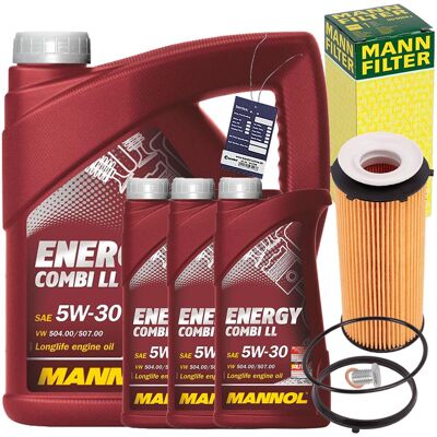 MANN-FILTER Mann Ölfilter+mannol 5w30 Öl Passend Für Bmw 3er E90 91 92 5er F10 F11 X5 E70: Ölwechselset Bmw: 11137535106 Bmw: 11427808443 MANN-FILTER Mann Ölfilter+mannol 5w30 Öl Passend Für Bmw 3er E90 91 92 5er F10 F11 X5 E70: Ölwechselset Bmw: 11137535106 Bmw: 11427808443
