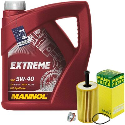 MANN-FILTER+MANNOL Mann Ölfilter+5l 5w40 Passend Für Citroen C2 C3 Berlingo Peugeot 106 206 306 307: Peugeot: 0163.93 Renault: 7703075012 Renault: 7703075347 Renault: 77 MANN-FILTER+MANNOL Mann Ölfilter+5l 5w40 Passend Für Citroen C2 C3 Berlingo Peugeot 106 206 306 307: Peugeot: 0163.93 Renault: 7703075012 Renault: 7703075347 Renault: 77
