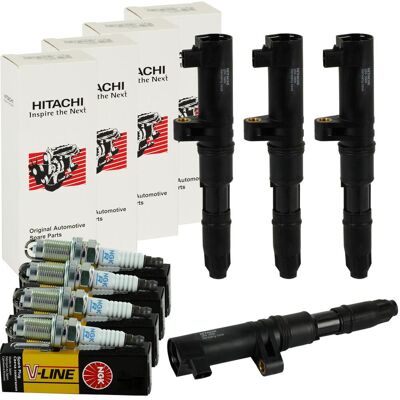 4 Astemo Hitachi Zündspule+ngk Zündkerzen Für Duster Sandero Renault Kangoo 1.6: Lada: 224333529r Nissan: 2244800q0a Nissan: 2244800q0b Nissan: 224480 4 Astemo Hitachi Zündspule+ngk Zündkerzen Für Duster Sandero Renault Kangoo 1.6: Lada: 224333529r Nissan: 2244800q0a Nissan: 2244800q0b Nissan: 224480