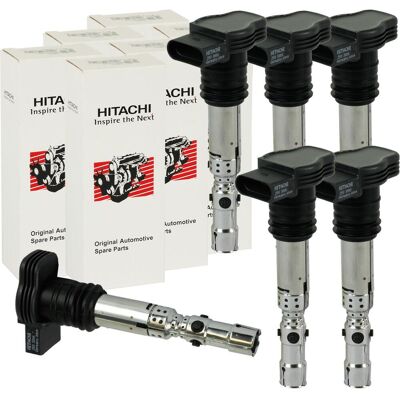 6x Astemo Hitachi Zündspule Für Audi A6 (c5) + Avant 2.7 T Quattro 184 Kw 250 Ps: Vw: 06a905115 Vw: 06a905115a Vw: 06a905115b Vw: 06a905115c Vw: 06a90 6x Astemo Hitachi Zündspule Für Audi A6 (c5) + Avant 2.7 T Quattro 184 Kw 250 Ps: Vw: 06a905115 Vw: 06a905115a Vw: 06a905115b Vw: 06a905115c Vw: 06a90