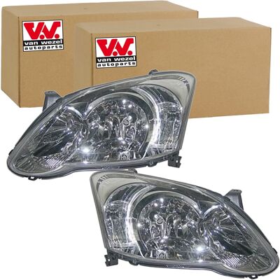 2x Van Wezel H7/h7 Scheinwerfer Set Links+rechts Passend Für Toyota Corolla: Hauptscheinwerfer Abakus: 21211h6lldem Alkar: 2741264 Diederichs: 6618381 2x Van Wezel H7/h7 Scheinwerfer Set Links+rechts Passend Für Toyota Corolla: Hauptscheinwerfer Abakus: 21211h6lldem Alkar: 2741264 Diederichs: 6618381