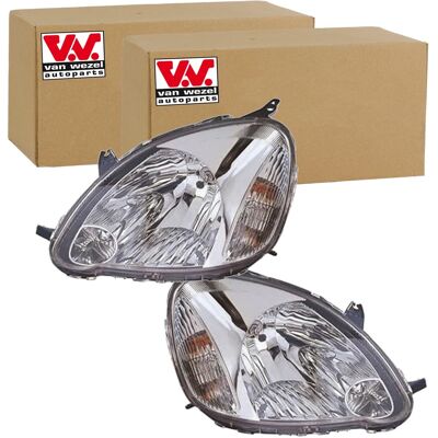 2x Van Wezel H4 Scheinwerfer Set Links+rechts Passend Für Toyota Yaris: Hauptscheinwerfer Abakus: 21211f5lldem Abakus: 21211f7lldem Abakus: 21211f7rld 2x Van Wezel H4 Scheinwerfer Set Links+rechts Passend Für Toyota Yaris: Hauptscheinwerfer Abakus: 21211f5lldem Abakus: 21211f7lldem Abakus: 21211f7rld