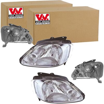 2x Van Wezel H4 Scheinwerfer Set Links+rechts Passend Für Vw Fox: Hauptscheinwerfer Abakus: 44111a4rldem Alkar: 2746101 Alkar: 2752101 Diederichs: 223 2x Van Wezel H4 Scheinwerfer Set Links+rechts Passend Für Vw Fox: Hauptscheinwerfer Abakus: 44111a4rldem Alkar: 2746101 Alkar: 2752101 Diederichs: 223