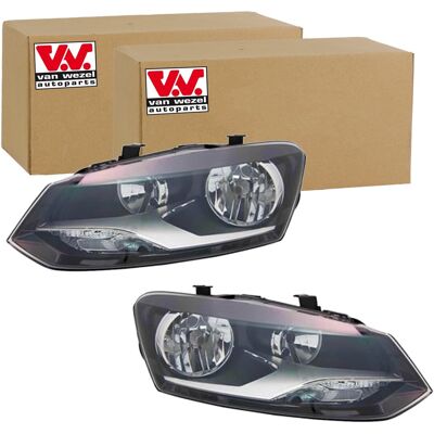 2x Van Wezel H7/h7 Scheinwerfer Set Links+rechts Passend Für Vw Polo: Hauptscheinwerfer Abakus: 44111d6rmldem2 Alkar: 2766110 Diederichs: 2206082 Died 2x Van Wezel H7/h7 Scheinwerfer Set Links+rechts Passend Für Vw Polo: Hauptscheinwerfer Abakus: 44111d6rmldem2 Alkar: 2766110 Diederichs: 2206082 Died