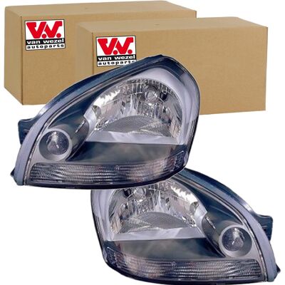 2x Van Wezel H4 Scheinwerfer Set Links+rechts Passend Für Hyundai Tucson: Hauptscheinwerfer Abakus: 2211134rldem2 Alkar: 2742632 Diederichs: 6860080 H 2x Van Wezel H4 Scheinwerfer Set Links+rechts Passend Für Hyundai Tucson: Hauptscheinwerfer Abakus: 2211134rldem2 Alkar: 2742632 Diederichs: 6860080 H