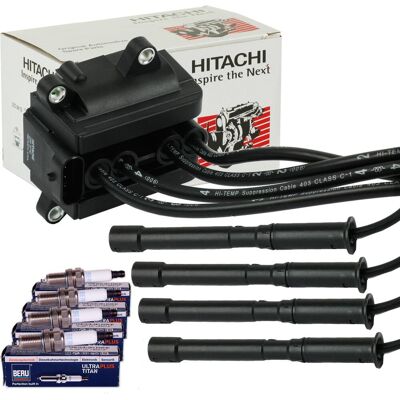 Astemo Hitachi Zündspule + Zündkabel +beru Kerzen Für Renault Clio 2 Twingo 1.2: Nissan: 2244800qad Peugeot: 597083 Renault: 8200025256 Renault: 82000 Astemo Hitachi Zündspule + Zündkabel +beru Kerzen Für Renault Clio 2 Twingo 1.2: Nissan: 2244800qad Peugeot: 597083 Renault: 8200025256 Renault: 82000