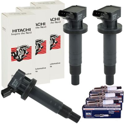 3 Astemo Hitachi Zündspule+zündkerzen Für Citroen C1 Peugeot 107 Yaris Aygo 1.0: Toyota: 9008019015 Toyota: 9008019019 Toyota: 9091902239 Toyota: 9091 3 Astemo Hitachi Zündspule+zündkerzen Für Citroen C1 Peugeot 107 Yaris Aygo 1.0: Toyota: 9008019015 Toyota: 9008019019 Toyota: 9091902239 Toyota: 9091