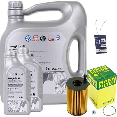 MANN-FILTER+CASTROL Mann Ölfilter + 7l Oe Vw Ll3 Öl Passend Für Audi A4 8k A5 8t A6 4g 4l: Vag: N0160276 Vag: N91167901 Vag: N91101402 Porsche: 958.107.222.20 Vag: 059115 MANN-FILTER+CASTROL Mann Ölfilter + 7l Oe Vw Ll3 Öl Passend Für Audi A4 8k A5 8t A6 4g 4l: Vag: N0160276 Vag: N91167901 Vag: N91101402 Porsche: 958.107.222.20 Vag: 059115