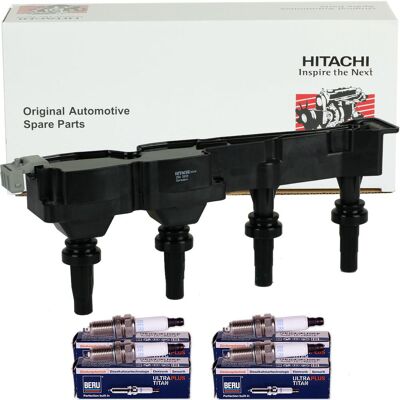 Astemo Hitachi Zündspule +beru Zündkerzen Für Citroen C3 C4 Peugeot Partner 1.6: Zündspule: Citroën/peugeot: 597080 Citroën/peugeot: 597099 Astemo Hitachi Zündspule +beru Zündkerzen Für Citroen C3 C4 Peugeot Partner 1.6: Zündspule: Citroën/peugeot: 597080 Citroën/peugeot: 597099