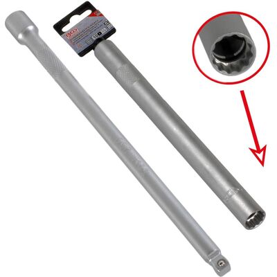 BGS technic KG Bgs Zündkerzen-nuss Einsatz + Kippverlängerung 3/8'' Extra Lang Zwölfkant Sw 16mm: BGS technic KG Bgs Zündkerzen-nuss Einsatz + Kippverlängerung 3/8'' Extra Lang Zwölfkant Sw 16mm: